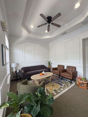 Professional waiting area